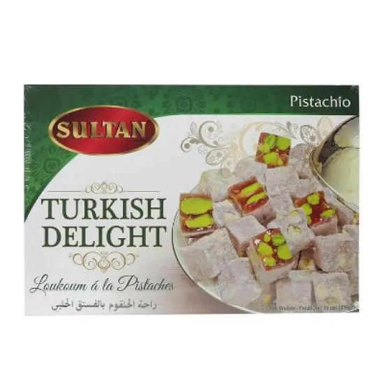 Sultan Turkish Delight Pistachio Candy - 6 pack, 16 oz image {3}