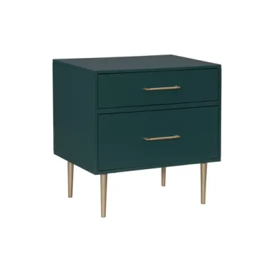 Gloria 2 Drawer Nightstand - Linon image {16}