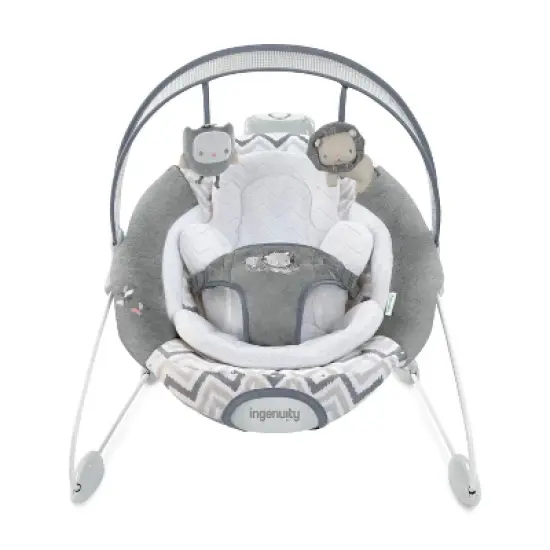 Ingenuity SmartBounce Automatic Baby Bouncer Seat with Music & Nature Sounds image {8}
