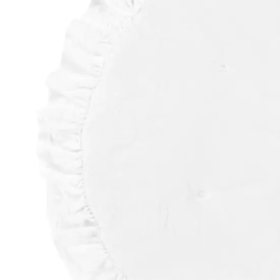 Lush D&eacute;cor Baby Round Ruffle Play Mat image {2}
