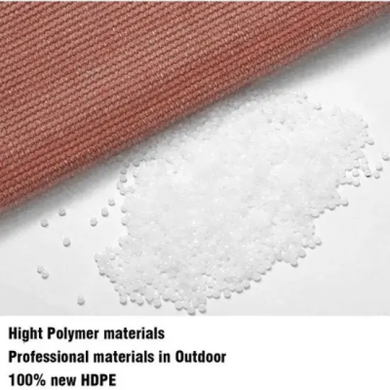 Handpoint Rectangle Patio Sun Shade Sail &ndash; Red, UV-Blocking Outdoor Canopy image {4}