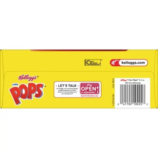 Kellogg's Corn Pops Breakfast Cereal - 16.4oz image {7}