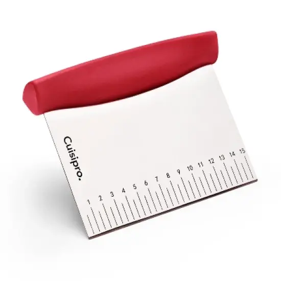 Cuisipro Dough Cutter & Scraper, Red image {4}