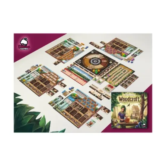 Woodcraft Board Game image {1}