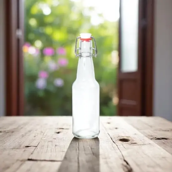 Slickblue Grolsch Swing-Top Bottles for Beer Brewing, Airtight Glass Bottles, Color and Size Options image {1}