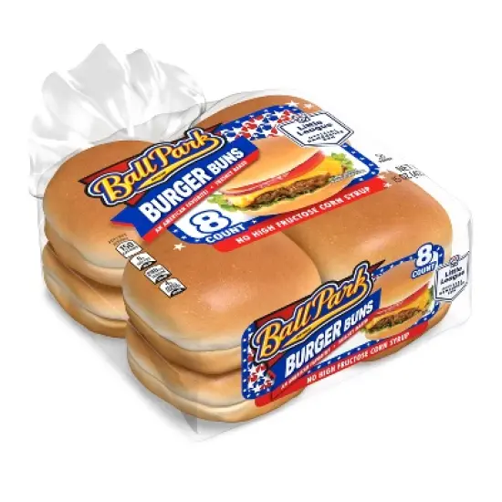 Ball Park Hamburger Buns - 15oz/8ct image {9}