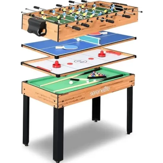 SereneLife Multi Game Table - (Multi color) image {7}