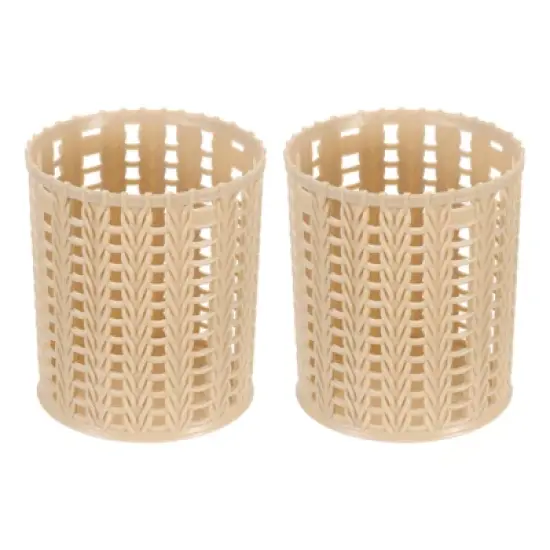 Unique Bargains Plastic Cute Large-capacity Decorative Pencil Holder 1 Pc image {6}