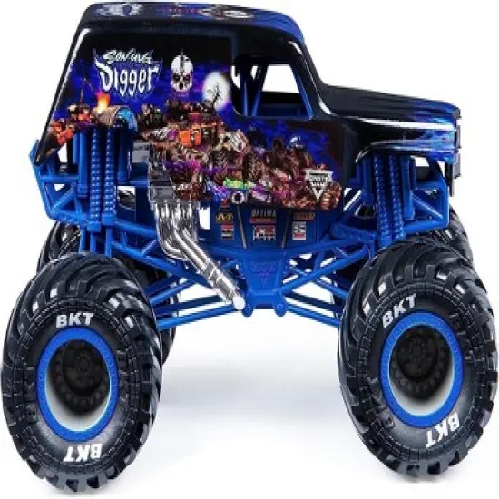 Monster Jam, Official Son-uva Digger Monster Truck, Die-Cast Vehicle image {2}