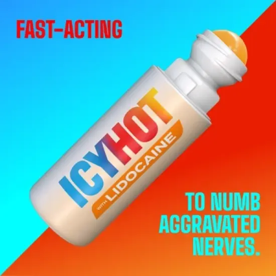 Icy Hot Max Pain Reliever No Mess Applicator with Lidocaine - 2.5oz image {3}