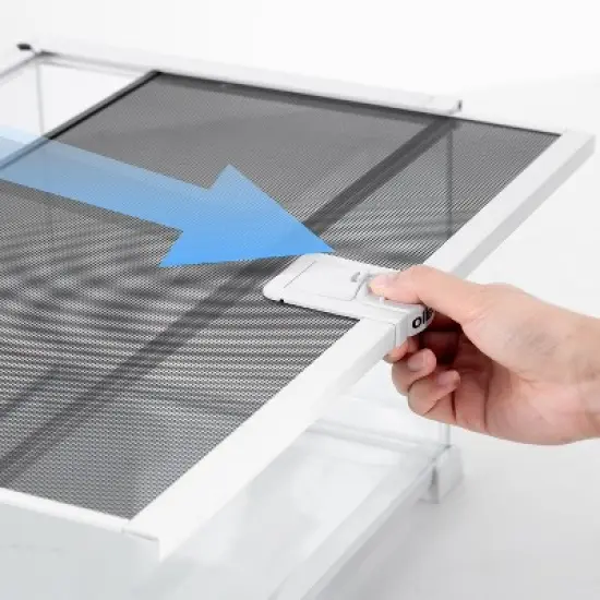 OIIBO 10 Gallon Glass Reptile Tank, 20" X 12" X 10", White image {3}