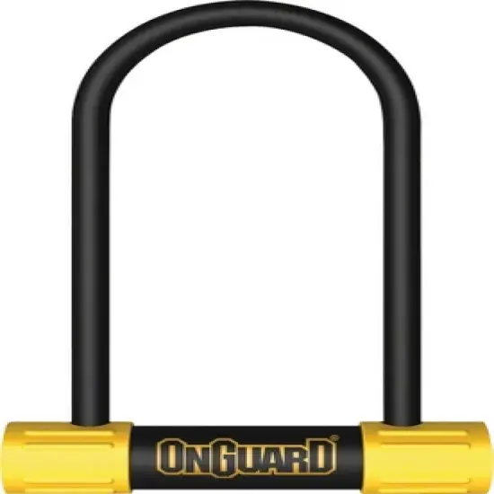OnGuard BullDog Series U-Lock 3.5 x 7" Black/Yellow image {1}