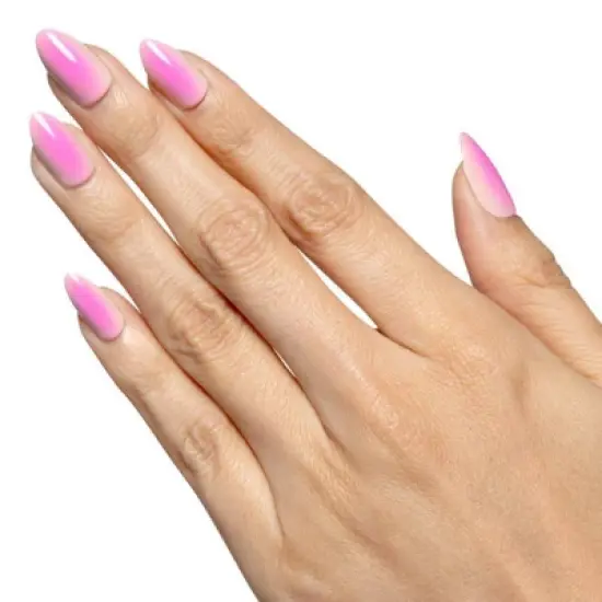 Olive & June Press-On Fake Nails - M Almond - Blush Aura - 42ct image {1}