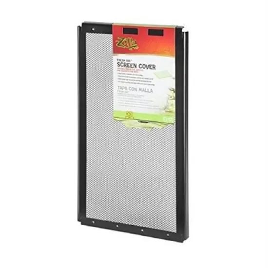 Zilla Fresh Air Solid Screen Cover for 5.5 Tank Terrariums, 16 x 8 inches image {3}