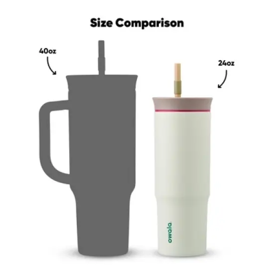 Owala 24oz Stainless Steel Straw Tumbler image {6}