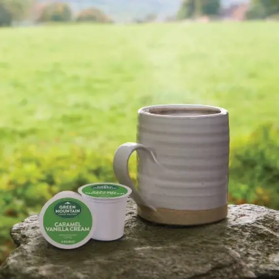 Green Mountain Caramel Vanilla Cream Flavored Keurig K-Cup Light Roast Coffee Pods image {8}
