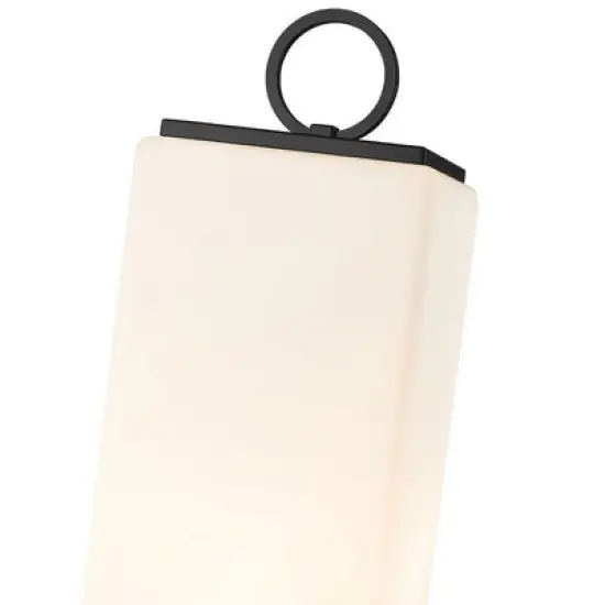 Sana Outdoor Aluminum Fixture - 3 Bulbs, Dimmable, Wet Rated, 9"x100.25", Matte Black image {3}