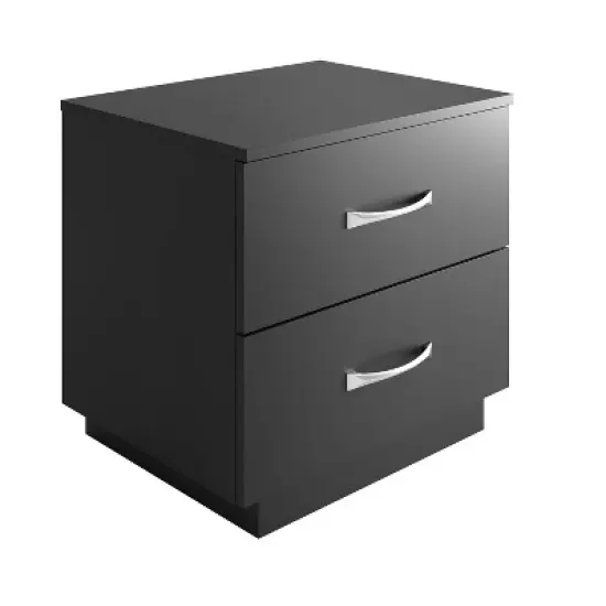 Hamilton Modern 2 Drawer Pedestal Base Nightstand - Boyd Sleep Eco Dream image {5}