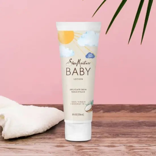 SheaMoisture Baby Lotion 100% Virgin Coconut Oil Hydrate & Nourish for Delicate Skin - 8 fl oz image {5}