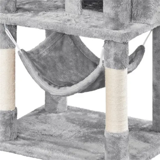 Yaheetech 67&Prime; H Cat Tree Cat Tower, Multi-Level Cat Play House, Climbing Tree image {4}
