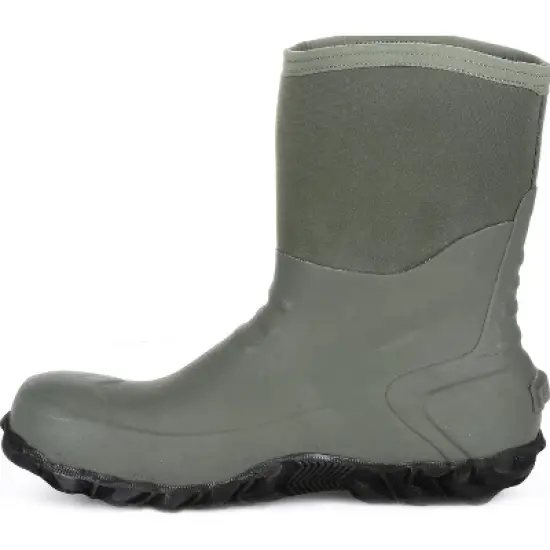 Men's Green Georgia Boot Waterproof Mid Rubber Boot Size 9 image {4}