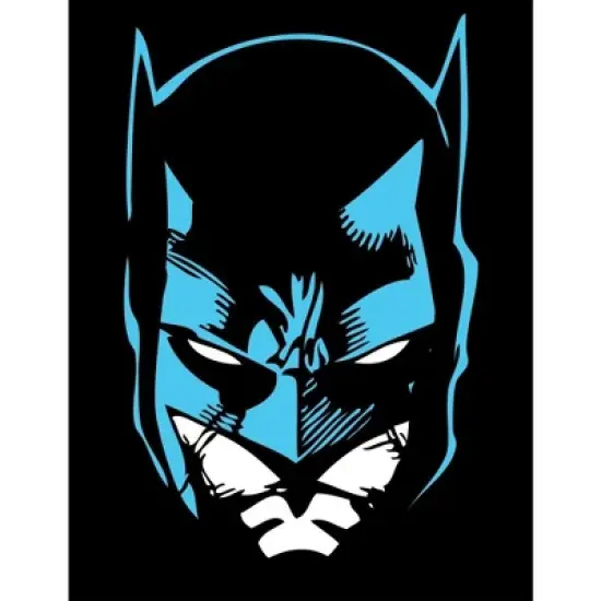 Batman's Head Black T-Shirt Toddler Boy to Youth Boy image {1}
