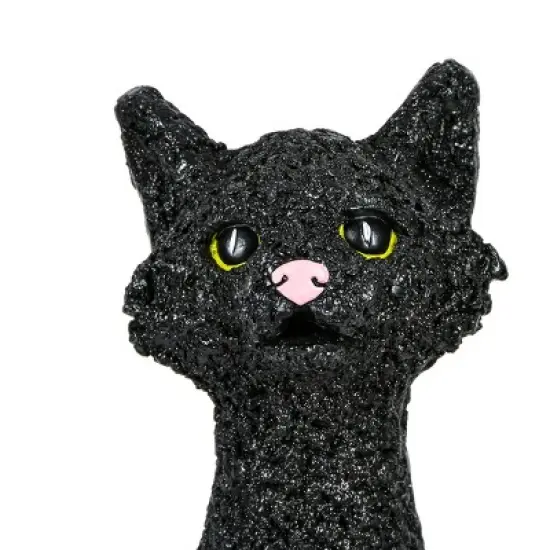 32" Halloween Black Cat and Pumpkins Stack - National Tree Company image {2}