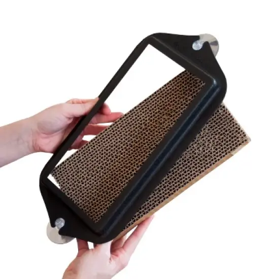 K&H Pet Products EZ Mount Window Scratcher Refill Only Cardboard 5 X 10 Inches image {2}