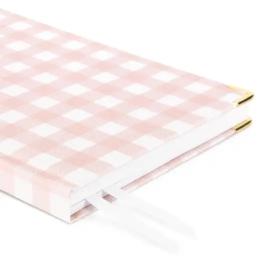 Sugar Paper Essentials 2025 Weekly/Monthly Planner 5.125"x8.188" Pink Buffalo Check: Adult Stationery, Non-Toxic, Acid-Free image {4}
