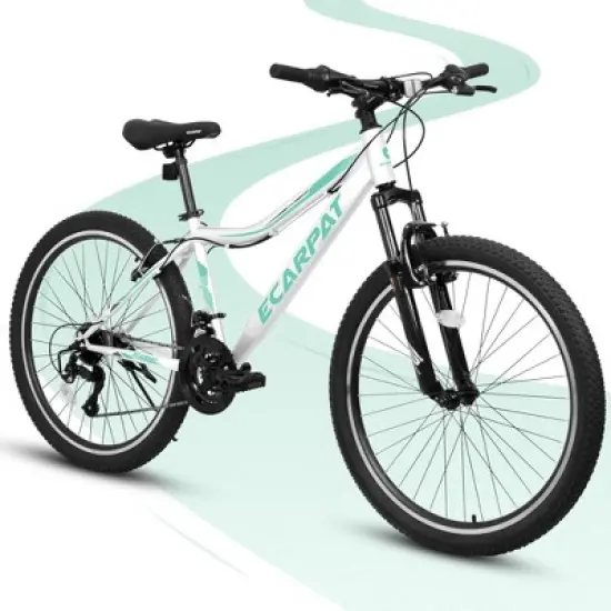 VASIP "24" Mountain Bike for Teens/Students: 21-Speed, Front Suspension, V-Brakes & Twist Shifter - Perfect Commuter & School Bike image {9}