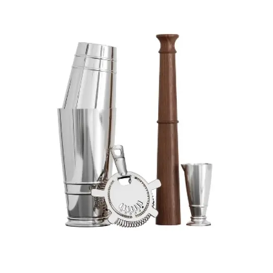 Crafthouse by Fortessa by Fortessa Barware Boston Shaker Gift Set image {1}
