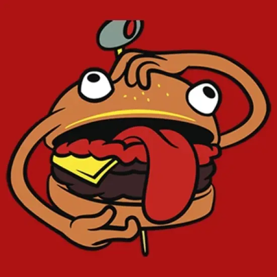 Boy's Fortnite Durr Burger T-Shirt image {1}