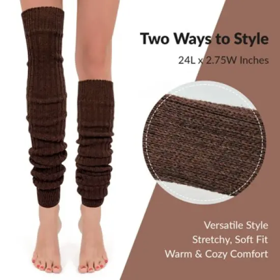 Wrapables Over The Knee Long Wool Blend Leg Warmers image {4}
