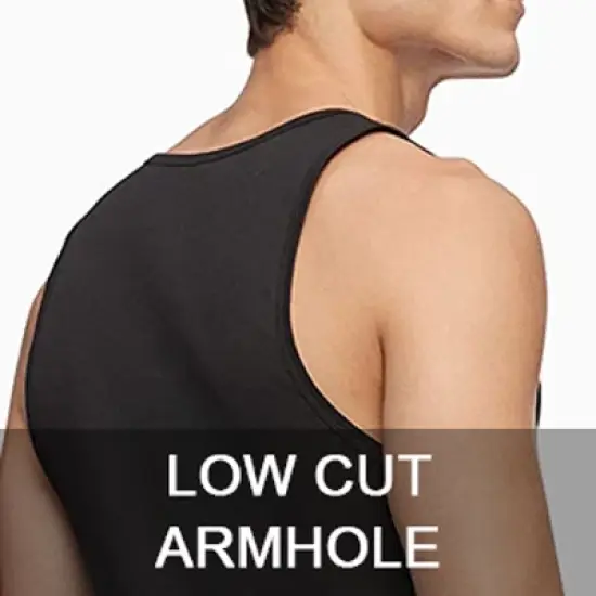 Blu Rock Men's  Ribbed Classic Tank Tops &ndash; 5 Pack image {4}