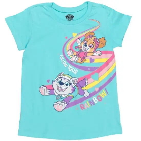 PAW Patrol Skye Rubble Marshall Girls 3 Pack Graphic T-Shirts Toddler image {1}