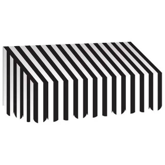 Teacher Created Resources Black & White Stripes Awning (TCR77505) image {2}
