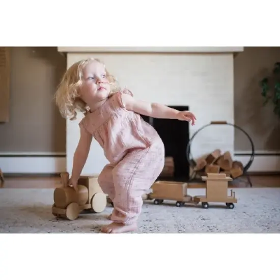 Remley Kids Wooden Toy Freight Train image {3}
