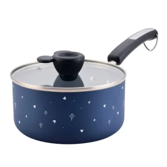 Farberware Disney Bon Voyage 2qt Ceramic Nonstick Saucepot with Lid Blue: Dishwasher-Safe, Electric & Gas Compatible image {15}