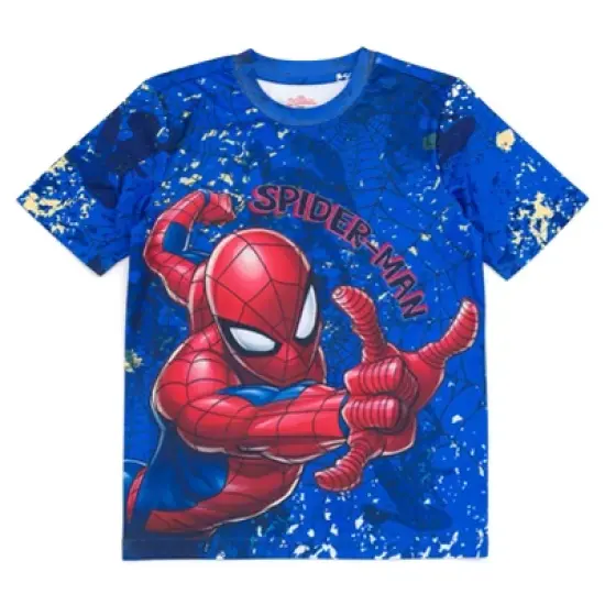 Marvel Spider-Man T-Shirt and Shorts Outfit Set Toddler to Big Kid  image {2}