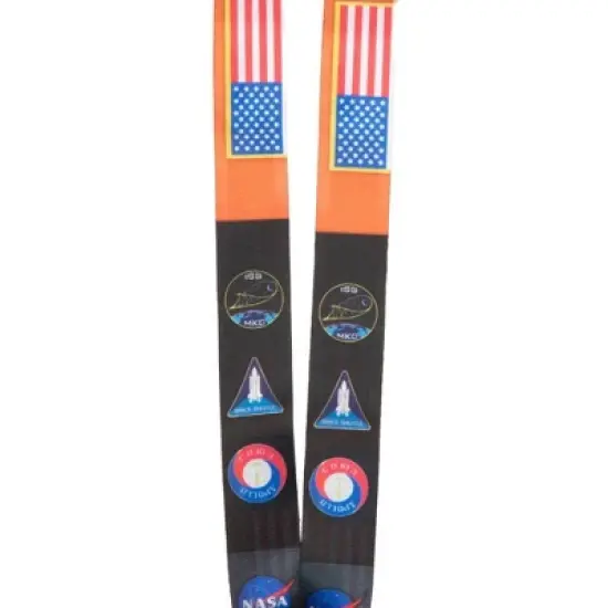 Orange Suit Up NASA Lanyard with NASA Logo Keychain image {2}