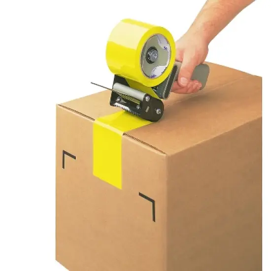 Tape Logic Colored Carton Sealing Heavy Duty Packing Tape 2" x 55 yds. Yellow 36/Carton (T90122Y) image {3}