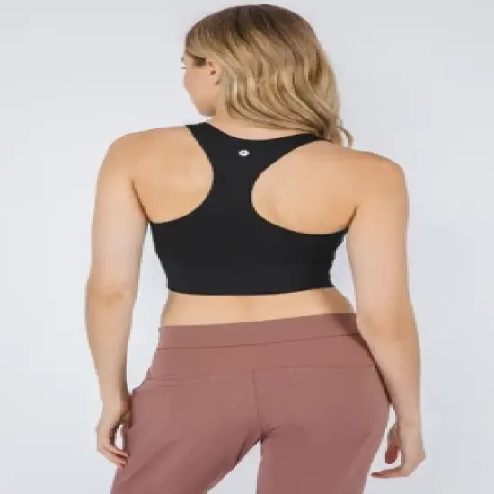 90 Degree By Reflex Womens Lux Racerback Longline Warrior Bra image {2}