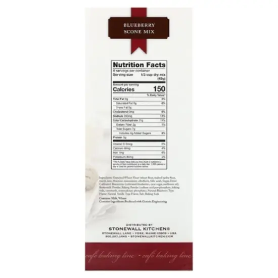 Stonewall Kitchen Blueberry Scone Mix, 12 oz (340.2 g) image {1}