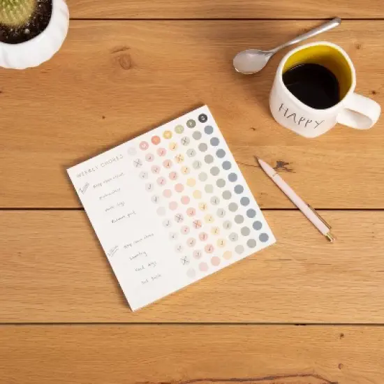 U Brands 8''x8'' Chore Pad Bold image {6}