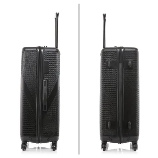 DUKAP Discovery Lightweight Hardside Checked Spinner Luggage Set 3pc image {5}