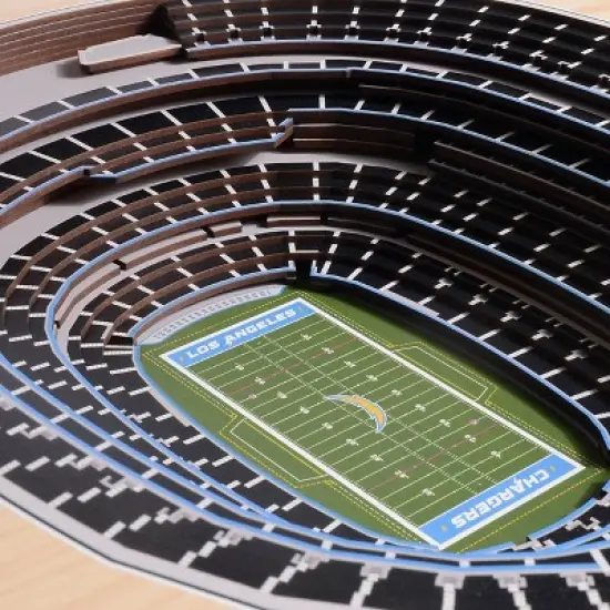 NFL Los Angeles Chargers 25-Layer StadiumViews 3D Wall Art image {2}