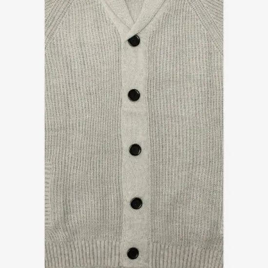 X RAY Men's Shawl Collar Cardigan image {4}