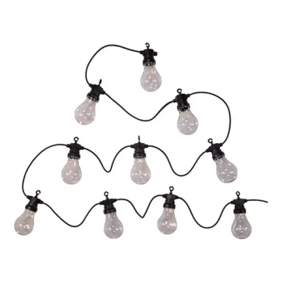 Kurt Adler 40-Light Edison Bulb Set with Warm White Fairy Lights image {5}