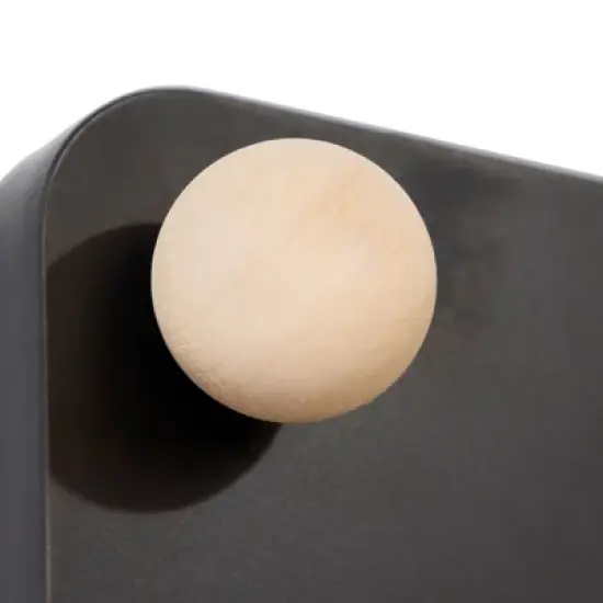 DOMETOUR Wall-Mounted Cat Shelves Floating Cat Tree on Pegboard with Sisal Scratching Posts, jumping Platforms, Hanging Poles, Black image {10}