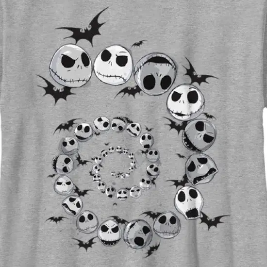 Boy's The Nightmare Before Christmas Spiral Jack T-Shirt image {1}